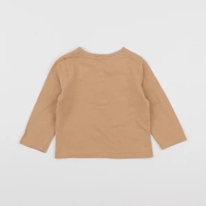 Vertbaudet - tee-shirt marron - 12 mois