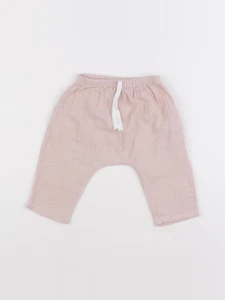 Petit Bateau - sarouel rose - 6 mois
