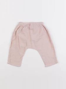 Petit Bateau - sarouel rose - 6 mois
