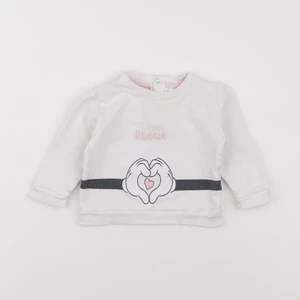 Vertbaudet - sweat blanc - 9 mois
