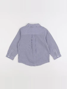 Jacadi - chemise blanc, bleu - 36 mois