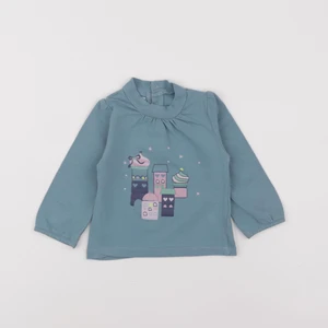 Vertbaudet - sous-pull bleu - 18 mois