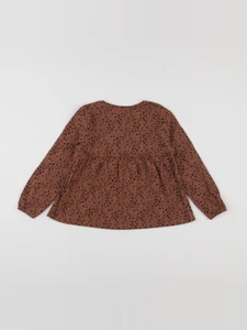 Vertbaudet - tee-shirt marron - 5 ans
