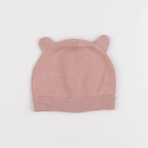 Vertbaudet - bonnet rose - 12 mois