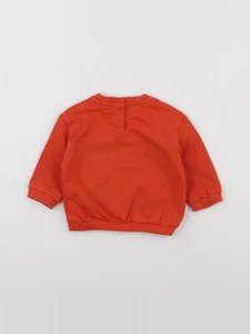 Tape à l'oeil - sweat orange - 6 mois