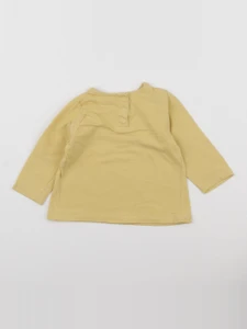 Tape à l'oeil - tee-shirt jaune - 6 mois