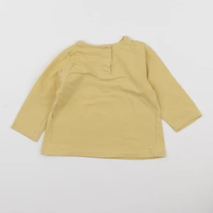 Tape à l'oeil - tee-shirt jaune - 6 mois