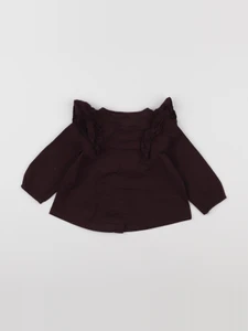 H&M - blouse violet - 3/6 mois