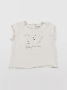 Tape à l'oeil - tee-shirt beige - 6 mois