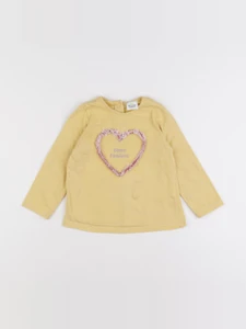 Tape à l'oeil - tee-shirt jaune - 2 ans