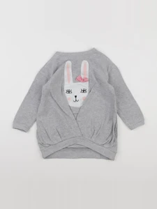 Vertbaudet - robe gris - 4 ans