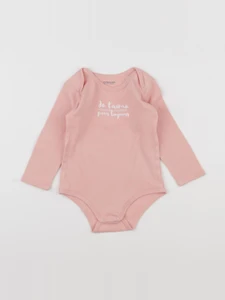 Vertbaudet - body rose - 3 ans