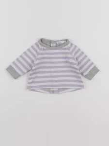 Boutchou - sweat violet - 1 mois
