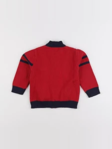 Cyrillus - gilet rouge - 18 mois