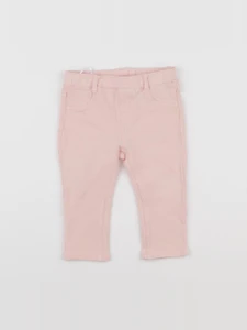 H&M - jegging rose - 9/12 mois