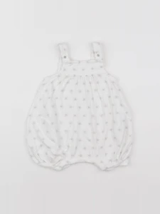 Petit Bateau - combinaison gris - 12 mois