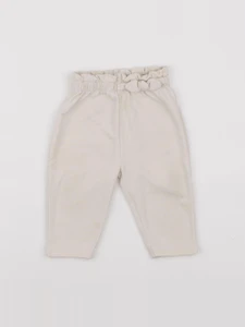 Vertbaudet - jogging beige - 12 mois