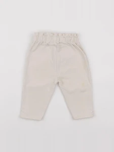 Vertbaudet - jogging beige - 12 mois