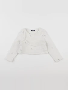 Okaidi - pull blanc - 3 ans