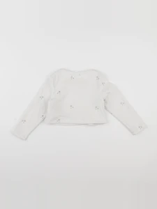 Okaidi - pull blanc - 3 ans