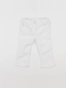 Jacadi - jean blanc - 18 mois
