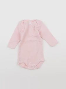 Petit Bateau - body rose - 3 mois