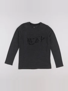 IKKS - tee-shirt gris - 10 ans