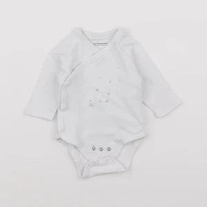 Vertbaudet - body blanc - 3 mois