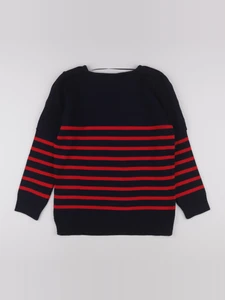 Envie de fraise - pull grossesse bleu, rouge - s