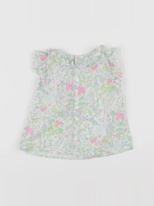 Jacadi - blouse liberty multicolore - 12 mois