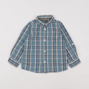 Tape à l'oeil - chemise bleu - 2 ans