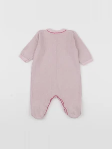 Petit Bateau - pyjama coton rose - 3 mois