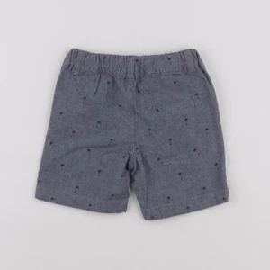 Boutchou - short bleu - 12 mois