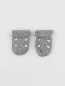 Vertbaudet - moufles gris, blanc - 12/18 mois