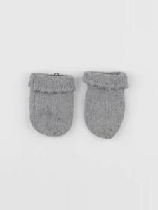 Vertbaudet - moufles gris, blanc - 12/18 mois