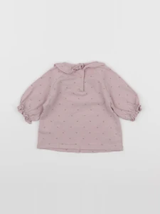 Vertbaudet - tee-shirt rose - 12 mois