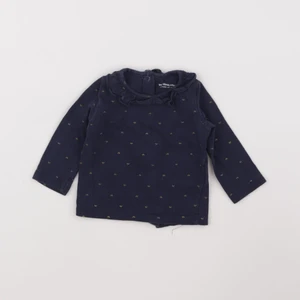 Vertbaudet - tee-shirt bleu - 6 mois