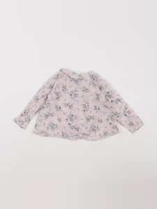 Zara - blouse rose - 6/9 mois