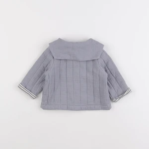 Vertbaudet - veste gris - 3 mois