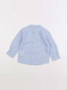 Boutchou - chemise bleu - 18 mois