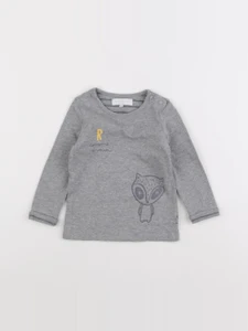 Cadet Rousselle - tee-shirt gris - 12 mois