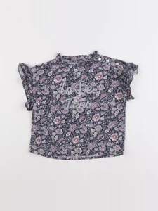 IKKS - blouse bleu - 4 ans