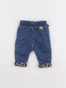 IKKS - jean doublé bleu - 6 mois