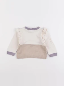 H&M - pull beige - 6 mois