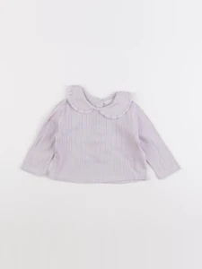 Boutchou - tee-shirt violet - 6 mois