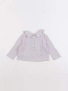 Boutchou - tee-shirt violet - 6 mois