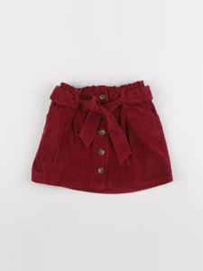 Vertbaudet - jupe rouge - 5 ans