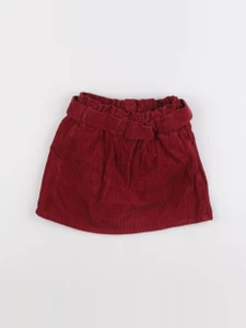 Vertbaudet - jupe rouge - 5 ans
