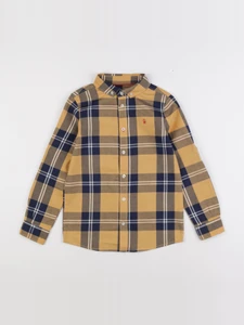 Okaidi - chemise bleu, jaune - 8 ans