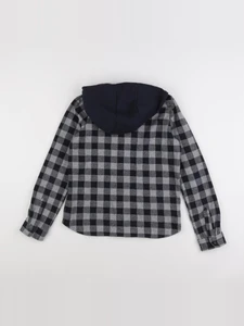 IKKS - chemise bleu, gris - 12 ans